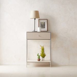 (착불)우아미가구 포티스 스테인레스 높은 콘솔 600