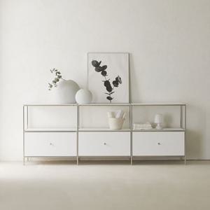 [착불]가온리빙 베레스 미드센츄리 2000 높은 모듈 선반거실장