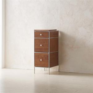 (착불)로쏘가구 고비 심플 고무나무 보조서랍