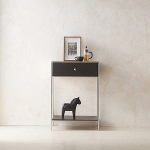 (착불)우아미가구 노에 스테인레스 높은 콘솔 600