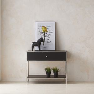 (착불)우아미가구 노에 스테인레스 낮은 콘솔 800