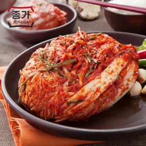 [종가집]중부지역식 백두 포기김치 10kg (외식)