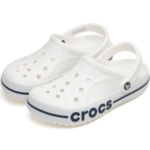25SS 크록스 바야밴드 클로그 화이트 남성 여성 슬리퍼 샌들 205089 126