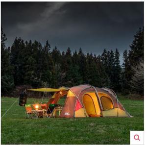 [콜핑]LD18 터널+사이드 크로스 구조의 패밀리 텐트 클라우드 KFN2187U