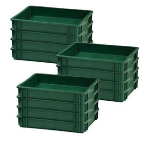 플라스틱 운반 두부 상자 어묵 떡 박스 재생 20개