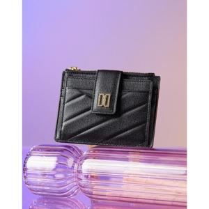 [닥스ACC]블랙 칼라일패턴 카드지갑 DCHO4E418