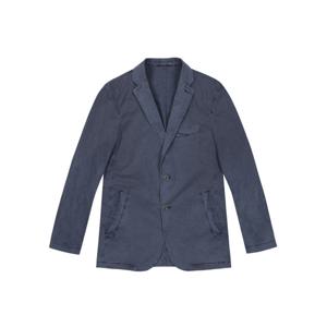 [페라로밀라노] (정가439000) 스트레치 코튼 다잉 투버튼 자켓 다크블루 (A0C925145)
