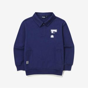 [휠라키즈] PQ 반집엎 에리 맨투맨 (FK2POG3401X_NBE)