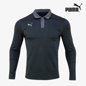 [푸마]푸마 폴로티 KK 긴팔 남성 캐주얼룩 블랙