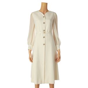 [미니멈]퍼프소매 A라인 원피스 MYCGWO8040