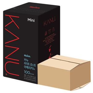 맥심 카누 미니 라이트 로스트 아메리카노 100T x 6개