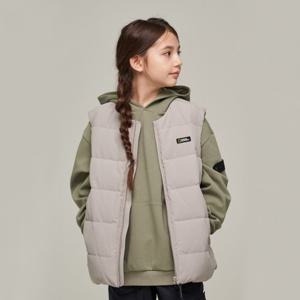 [무료반품]내셔널지오그래픽키즈 K244UDV920 헤론 경량 구스 다운 베스트 BEIGE