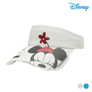 [디즈니골프]여성 도트 자수 선바이저 캡 DL2LAC034