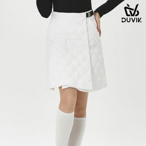 [듀빅]듀빅 여성 다이아몬드 퀄팅 패딩 랩 큐롯 DE4WCU491WH