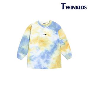 [트윈키즈]타이다이 로고 맨투맨(TAST3T08_BL)
