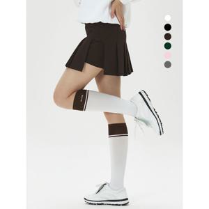 [듀빅]듀빅 여성 스판 주름 플리츠 치마 반바지 DC3WCU003