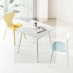 (착불)우아미가구 프시텔 12T 통세라믹 2인용 테이블 식탁(의자