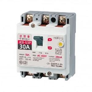 산업용 누전차단기 JEB-53P  30A 5kA 진흥전기