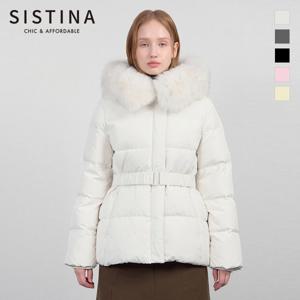 [SISTINA] 폭스퍼 후드 덕다운 점퍼_ASDJPO41080