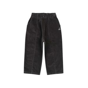 캉골키즈 뉴 와이드핏 우븐 스트레치 팬츠 QD 0001 차콜