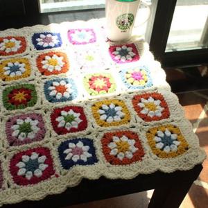 북유럽디자인 스칸디나비아 뜨개질 식탁보 C형