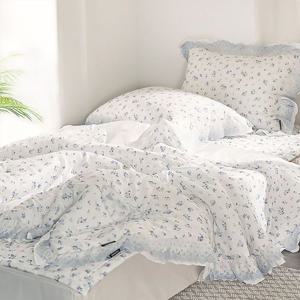 극세사이불 어썸 자수 여름 냉감 이불패드세트 SS