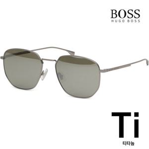 휴고보스 티타늄 선글라스 BOSS0992FS RIWT4 무광 메탈테 미러