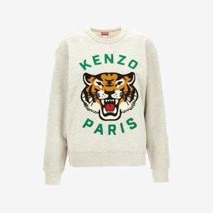 겐조 럭키 타이거 맨투맨 그레이 공용 FE6 8SW106 4MF 93A