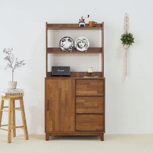 착불 카디아 멀바우 슬라이드 서랍형 수납 상부장세트800