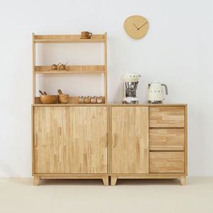 착불 카디아 고무나무 슬라이드 수납 상부장세트1600