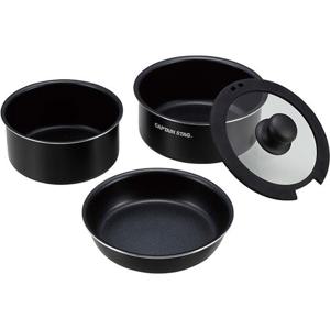 캡틴스태그 UH-4120 [쿠커 멀티 포트 프라이팬 냄비 Easy 컴팩트 쿠커 세트 수납 케이스 ]