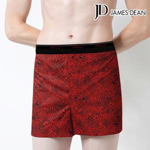제임스딘 남성 60수 면100 표범 트렁크 3매 JHMTAZ58