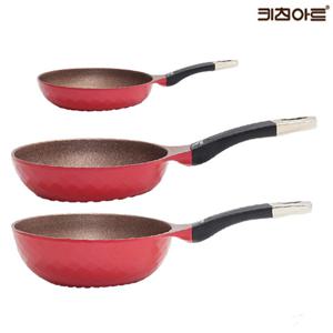 키친아트 꼬뜨 울트라 논스틱코팅 인덕션 후라이팬세트 3종C 후20+30+웍30