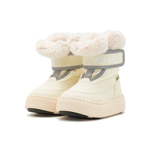 24FW 키즈 파크 스트랩 부츠 크림 80D3440030 L002