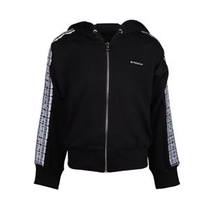 지방시 키즈 로고 자수 후드 집업 H15287 09B