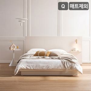 [삼익가구]리움 LED 조명 호텔식 와이드 침대(매트제외-퀸)