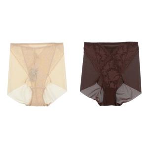 [비비안](2컬러1택)노라인 BBM 인견 레이스 복부힙업 삼각거들팬티GR3517S