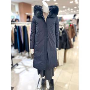 소고 세이브존01 폭스 후드 토끼털 구스 점퍼 TK4FA07A