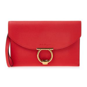 [페라가모] 여성 간치니 버클 클러치 21 H770 CANDY APPL 0749771