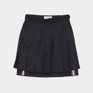 톰브라운 울 플리츠 숏 여성 스커트 FGC402V 00626 415
