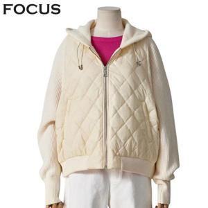 [포커스] 니트소매배색퀼팅(FS4A7JP0037)