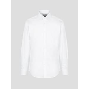 [로가디스] 면스트레치 솔리드 슬림핏 드레스 셔츠 - 화이트 (MA5164RS31)