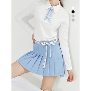 [듀빅]듀빅 여성 언발란스 아코디언 주름 큐롯 DC3WCU002