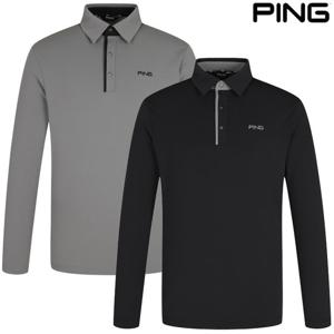 골프양말증정_PBS 남성 조직감 카라 긴팔 티셔츠 111E1TO104