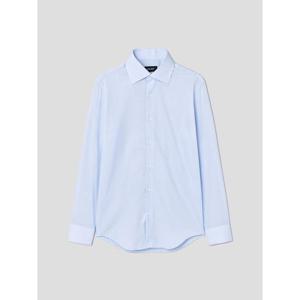 [갤럭시] 모달 솔리드 레귤러핏 드레스 셔츠 - 스카이 블루 (GA5164MR3Q)