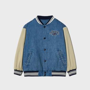 [휠라키즈] 캠퍼스 데님 바시티 자켓 (FK2JKH1305X_LDE)