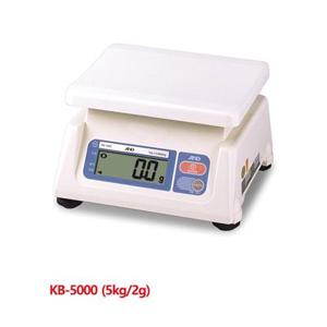에이엔디 전자저울(단순중량) KB_5000(5kg_2g) 저울