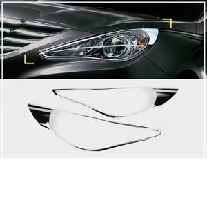 (램프 몰딩) 2009-2014 YF소나타 크롬 헤드램