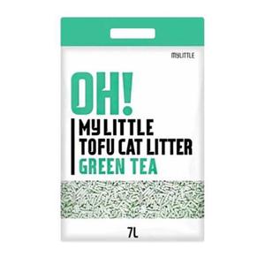 오마이 리틀 두부모래 녹차 2.8kg 6개 1박스 고양이화장실모래