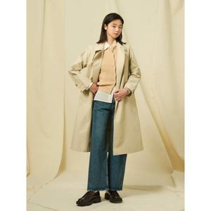 [빈폴레이디스] 벨티드 롱 트렌치 코트  베이지 (BF523TC02A)